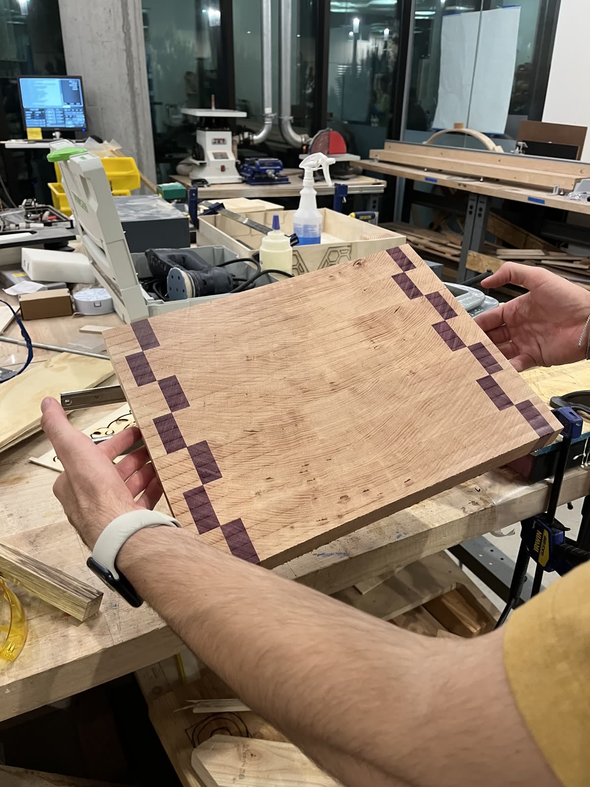 Finished cutting board